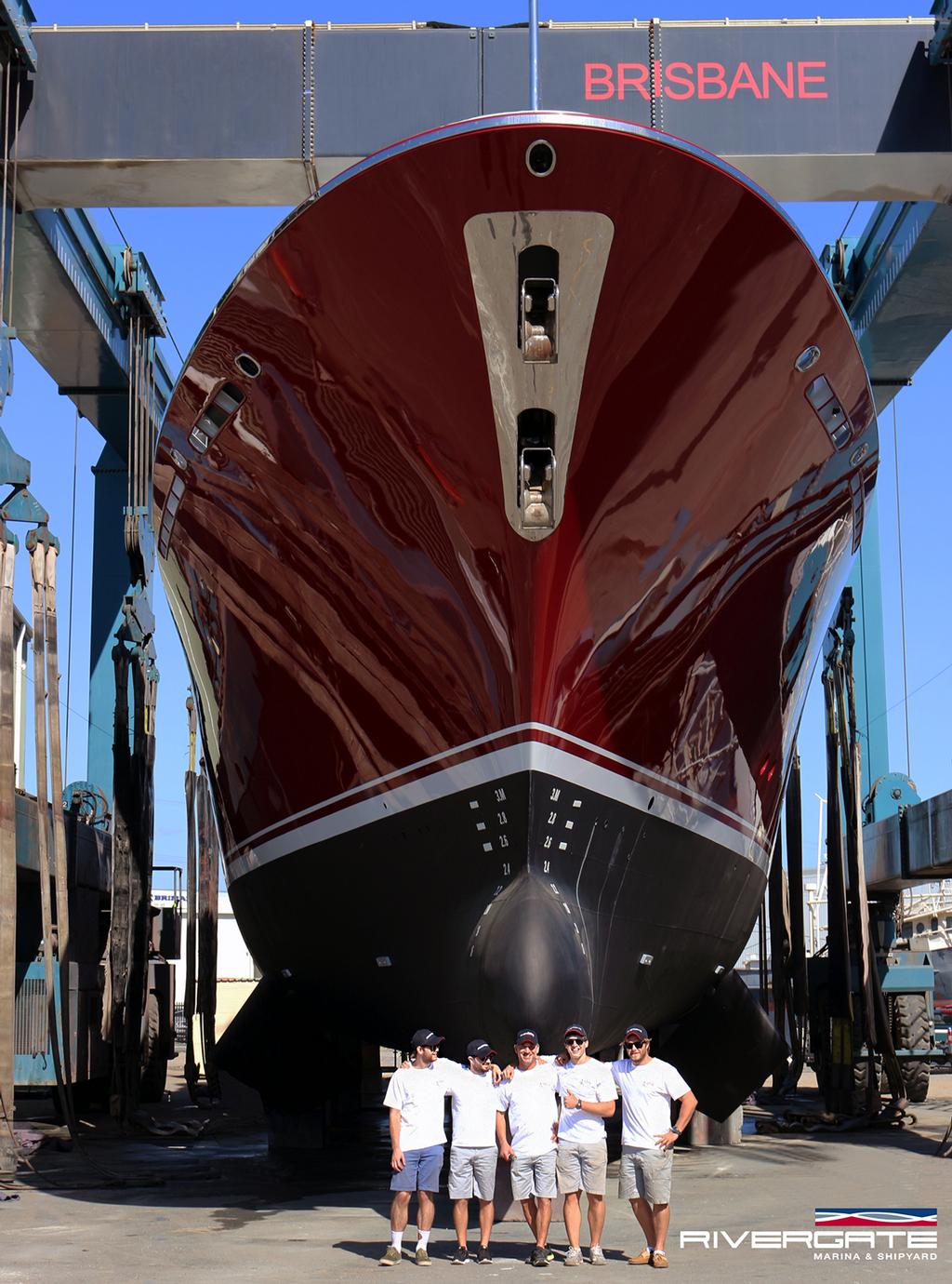 MY QING at Rivergate Marina & Shipyard in Brisbane © Jeni Bone